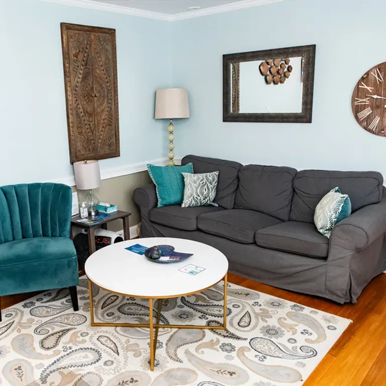 A welcoming evaluation space at Hopewell Health Solutions in Glastonbury, CT